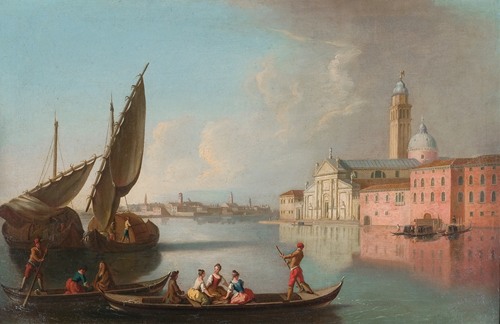 View of Venice with San Giorgio Maggiore