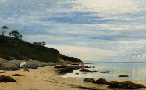 Plein Air-Painter at the Coast (1881)