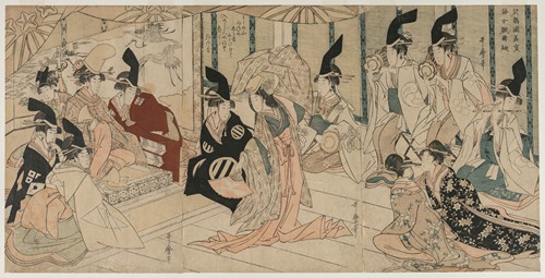 Scene Adapted from the play The Treasury of Loyal Retainers (Chushingura) (late 1790s)