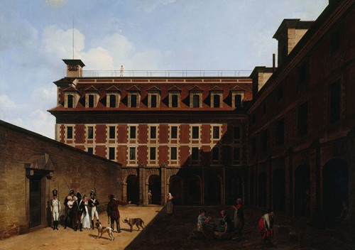 La Prison Des Madelonnettes, Rue Des Fontaines (1810)