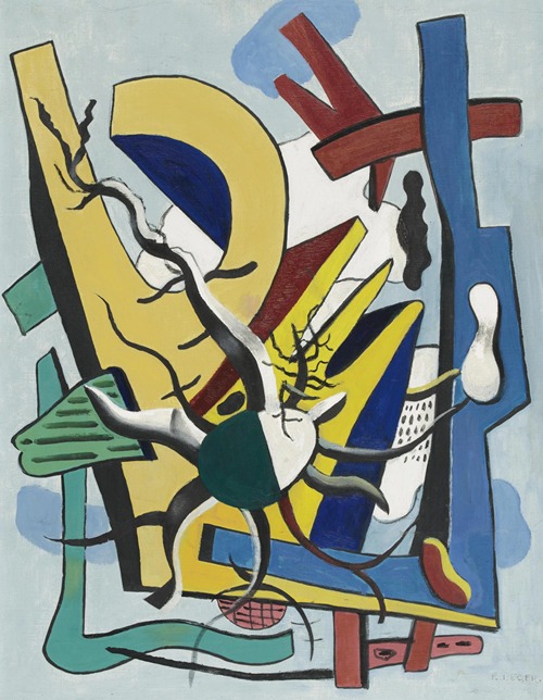 高級品販売 Fernand Leger、Rose et compas、希少画集画、新品高級額