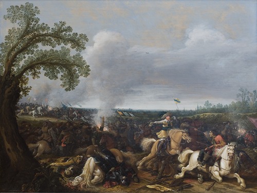 King Gustav II Adolf of Sweden at the Battle by Lützen November 16th, 1632