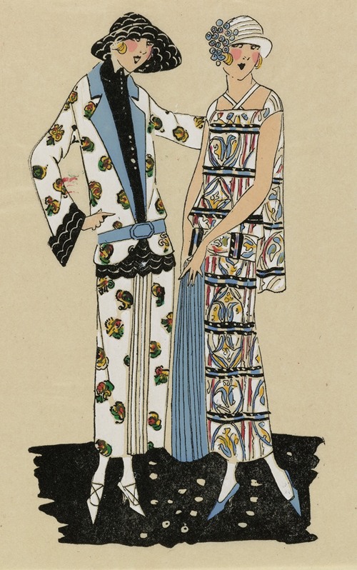 SANS-SOUCI. 1. Tailleur de jersey… (1923)