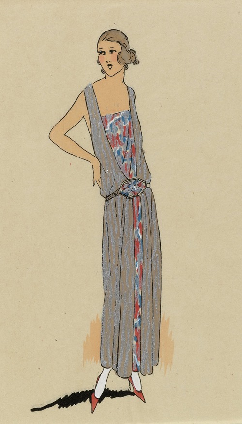 CRICRI. - Pour le soir, cette robe… (1923)