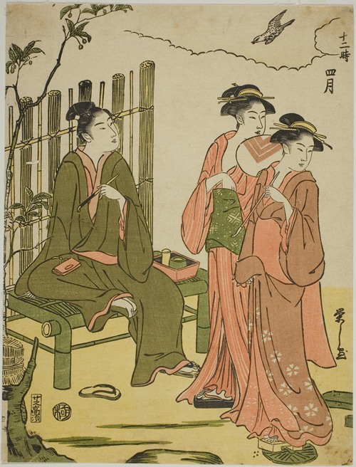 The Fourth Month (Shigatsu), from the series ‘The Twelve Months (Juni toki)’