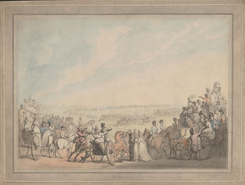 The review on Wimbledon Common (1798)