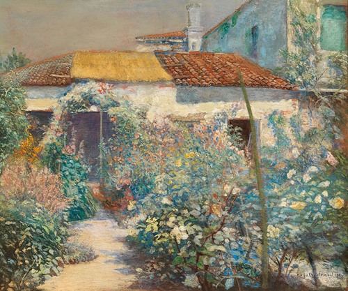 A Blossoming Garden (1884)