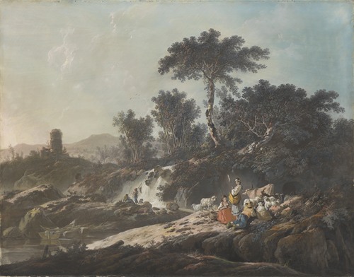 Shepherds Resting by a Stream (1779)