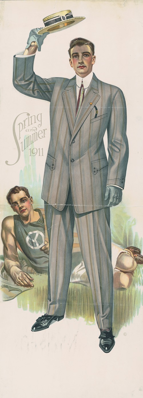 Man standing in front of man in sleeveless shirt lying on grass