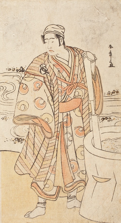 Bandō Mitsugorō I as the Spirit of an Egret Disguised as Cotton Maker Megamagosaburō