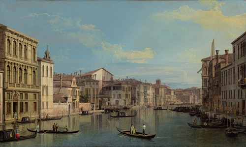 The Grand Canal in Venice from Palazzo Flangini to Campo San Marcuola (c. 1740)