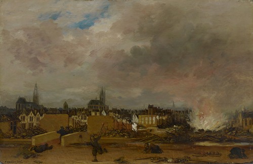 The Explosion of the Powder Magazine in Delft, 1654