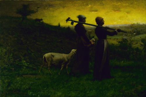 Bringing Home the New Born Lamb (1890)