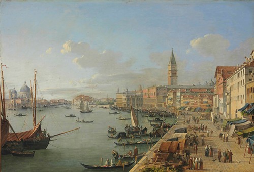 A View Of Venice With The Doge’s Palace, Saint Mark’s Campanile And Santa Maria Della Salute (1821)