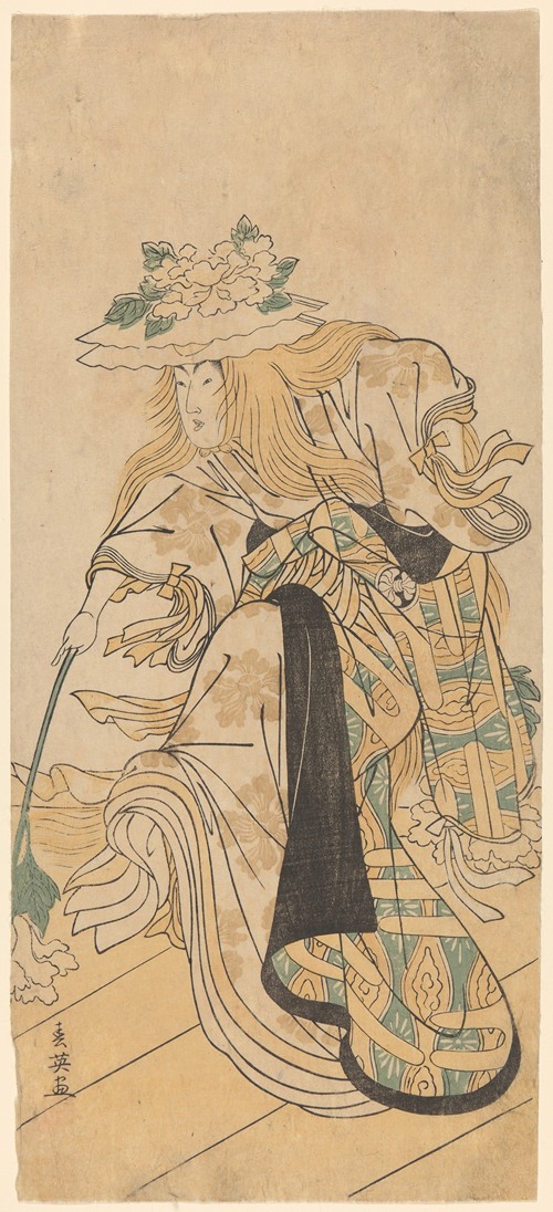 An Actor, Segawa Kikijuro as Yechigo Gishi, Dancer