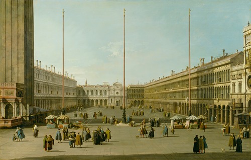 The Piazza San Marco (ca. 1739)