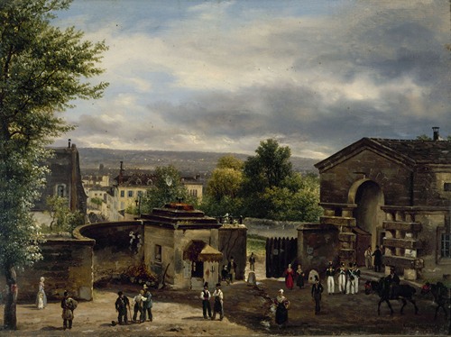 Le Pont-Neuf et la Cité Paris 1832.