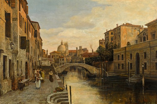Rio del Ognissanti, Venice (1882)
