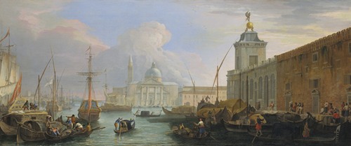 The Bacino, Venice, with the Dogana and a Distant View of the Isola di San Giorgio