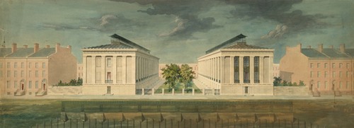 Unexecuted Design for Cross-Block Terrace Development (perspective)