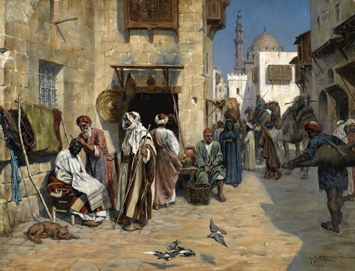 The Barber’s Shop (1886)