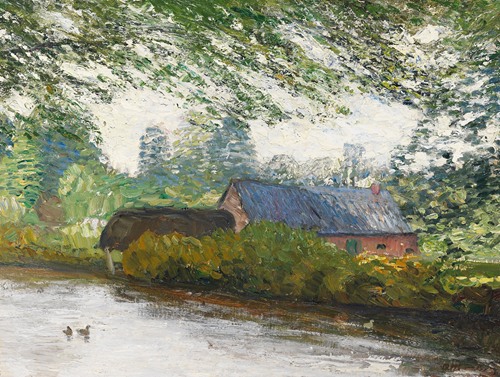 Enten auf der Wümme