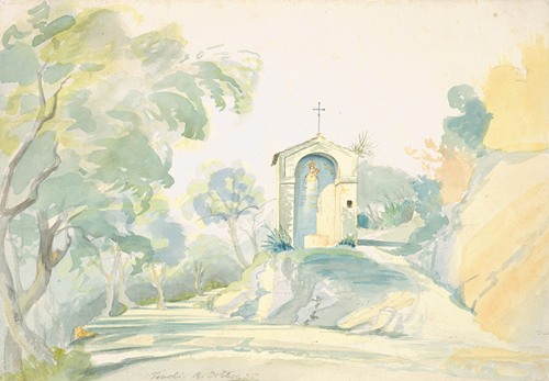 A Roadside Chapel near Tivoli (1835)