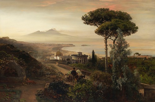 Blick auf den Vesuv (1884)