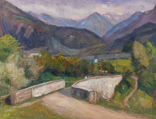 Zillenbachbrücke (Weg nach Gailenberg oberhalb von Hindelang im Allgäu)