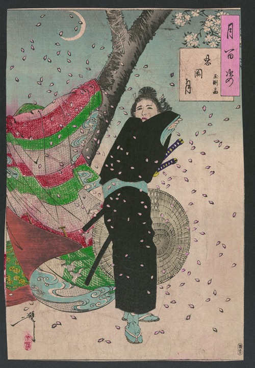 Shinobugaoka no tsuki (1880)