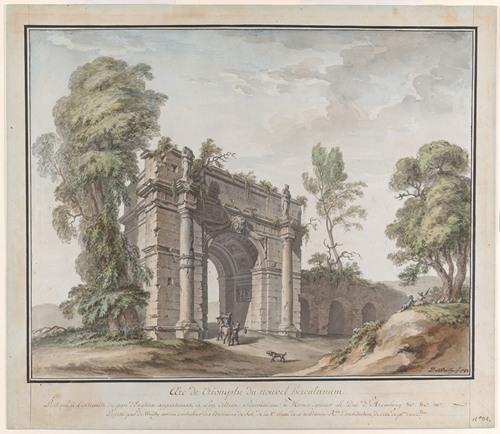 Design for a Triumphal Arch for the Gardens at Chateau d’Enghien, Belgium