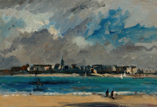 View of the City Across the Water (1882)