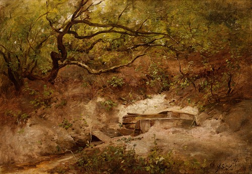 An Apple Tree at a Stream (1868)