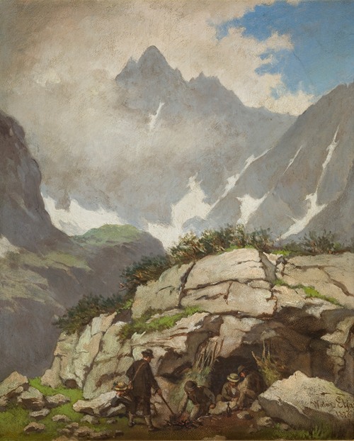 Rock Refuge of Reverend Stolarczyk in the Tatra Mountains