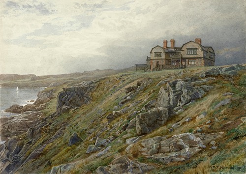 Graycliff, the Artist’s Home, Newport, Rhode Island (1882)