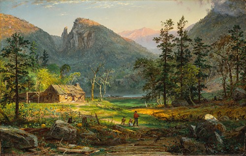 Pioneer’s Home, Eagle Cliff, White Mountains (1859)