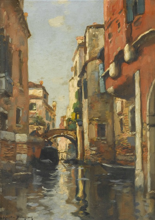 Au canal a Venice