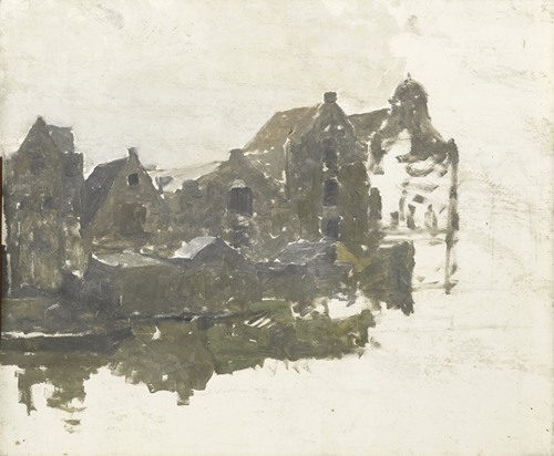 Warehouses on the Teertuinen on the Prinseneiland, Amsterdam