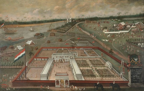 The Trading Post of the Dutch East India Company in Hooghly, Bengal
