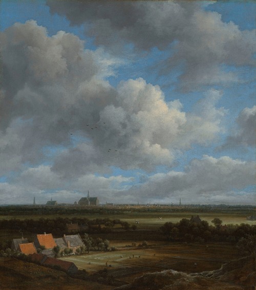 View of Haarlem from the Northwest, with the Bleaching Fields in the Foreground