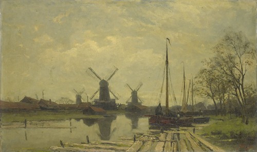 Waterway near the Baarsjes, Amsterdam