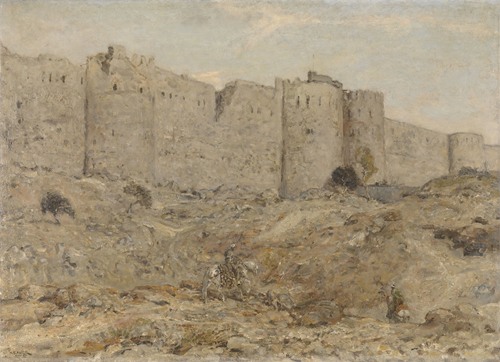 City wall in India (1898 - 1900)