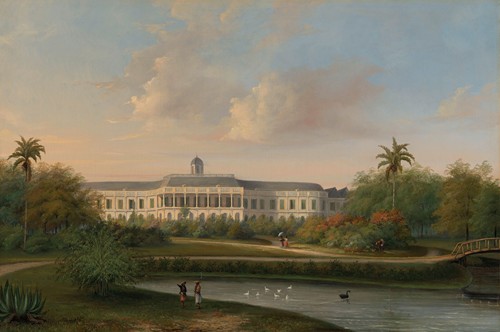 Rear View of Buitenzorg Palace before the Earthquake of 10 October 1834