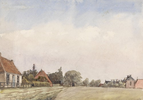 Gezicht op Schiermonnikoog
