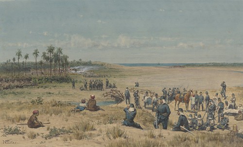 De verovering van Toemoelit tijdens de expeditie van Samalangan, 26 augustus 1877