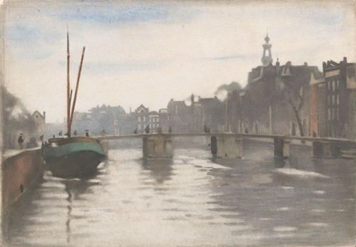 Oude Schans te Amsterdam (1870 - 1923)