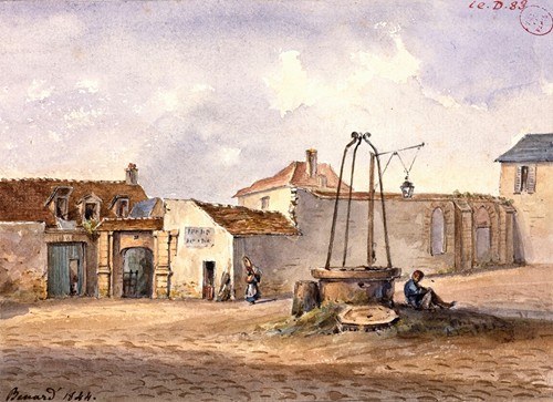 Restes de l’église Saint Martin, place de la collégiale, faubourg Saint Marcel.