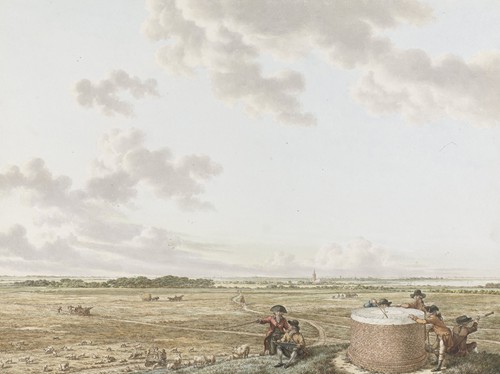 Gezicht van de Tafelberg bij Blaricum, met links Craayloos’ Bosch en rechts de ‘tafel’