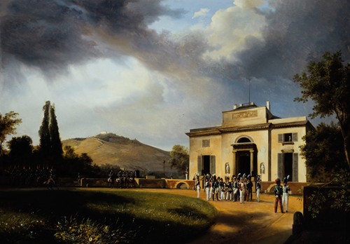 Le Pavillon de Bagatelle, actuel Bois de Boulogne, actuel 16ème arrondissement