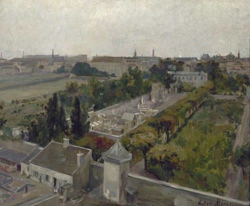 Le cimetière de Picpus et le champs des Martyrs, où furent enterrées les victimes de la Révolution, guillotinées à la barrière du Trône